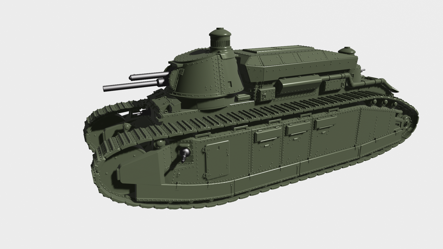 Super Heavy Tank Char 2C Normandie Version