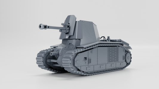 10.5cm leFH 18-3 auf Geschutzwagen B2 (converted from Char B1 bis)