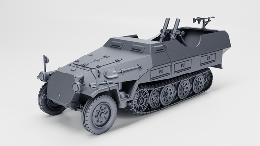 Sd.Kfz.251 Ausf.D with Zwilling 12cm Granatwerfer 42