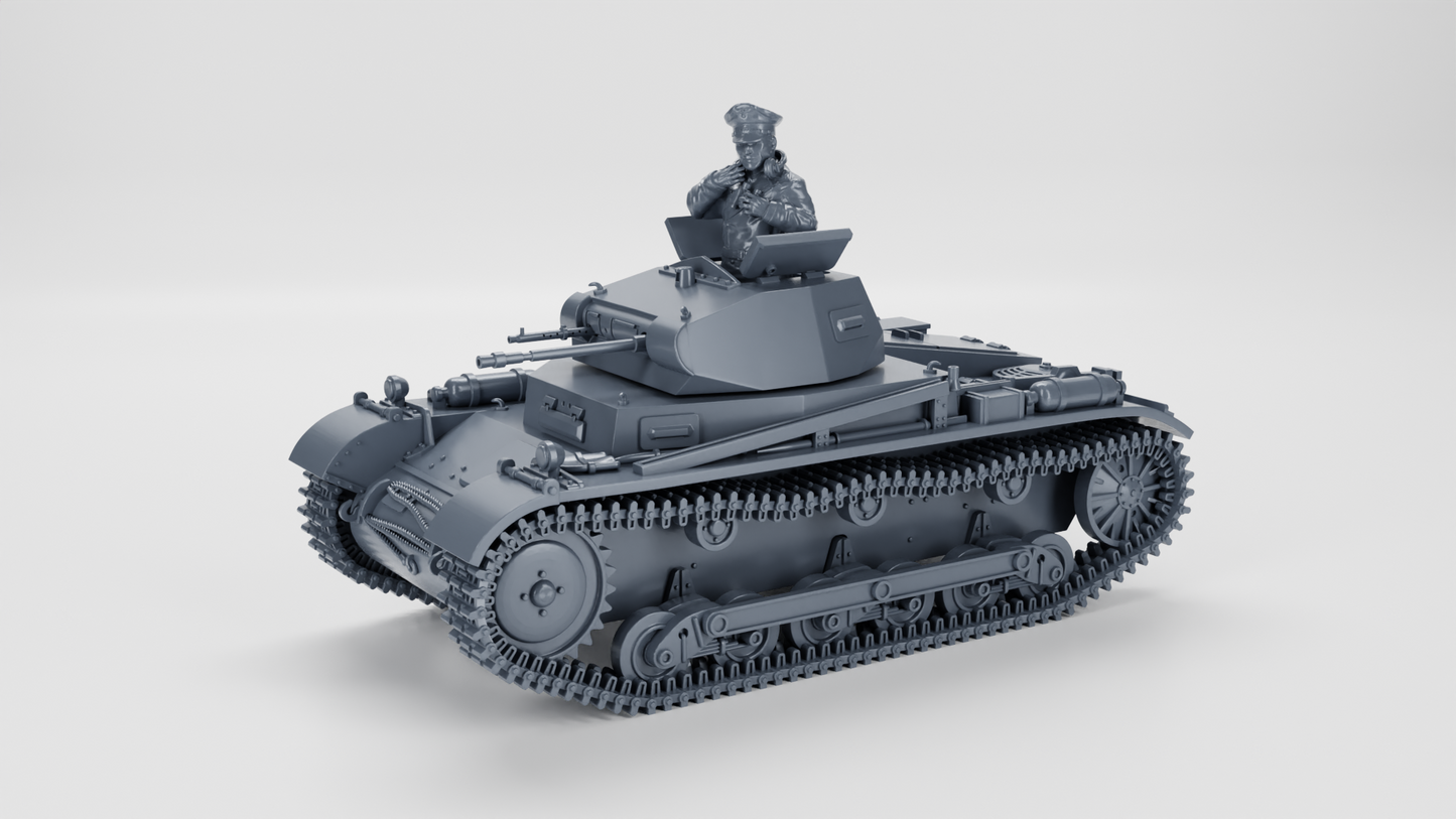 Panzer II A - Hatch Open