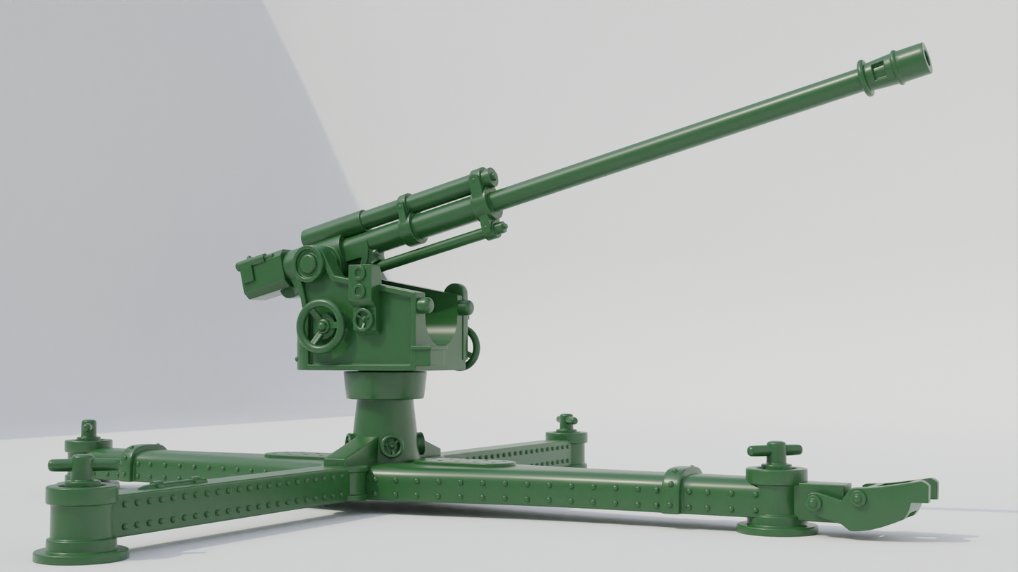 Bofors 80mm 29-38M AA Gun