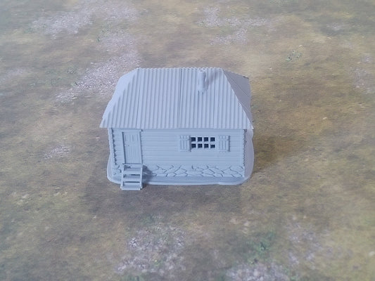 House 1 w/Tin Roof - 28mm