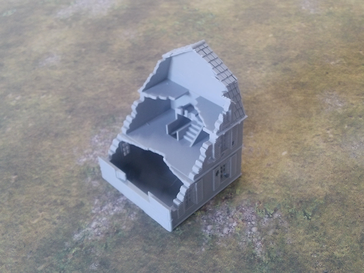 Destroyed House - 28mm
