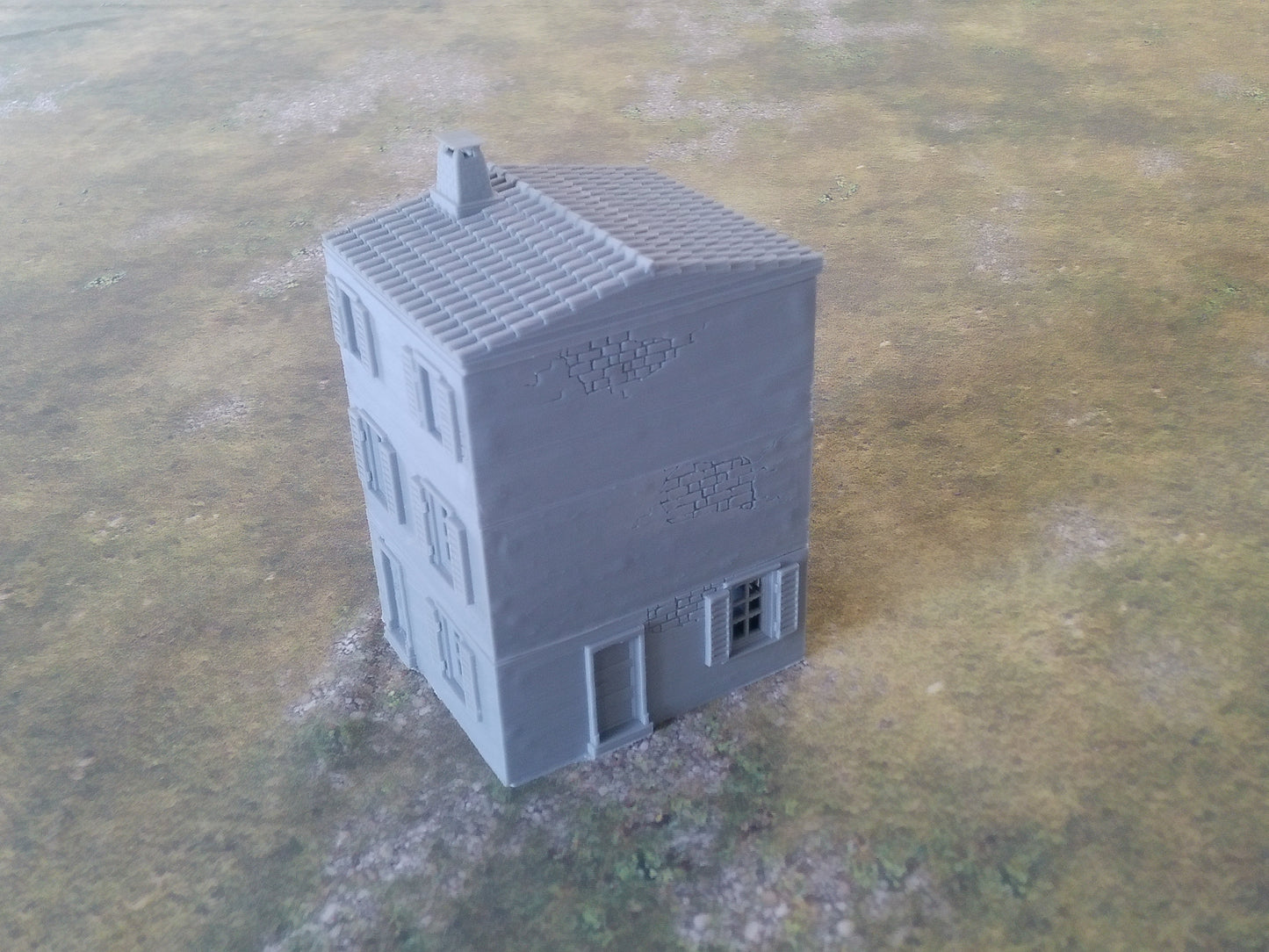 Spanish or Italian House 2 Storey - 28mm