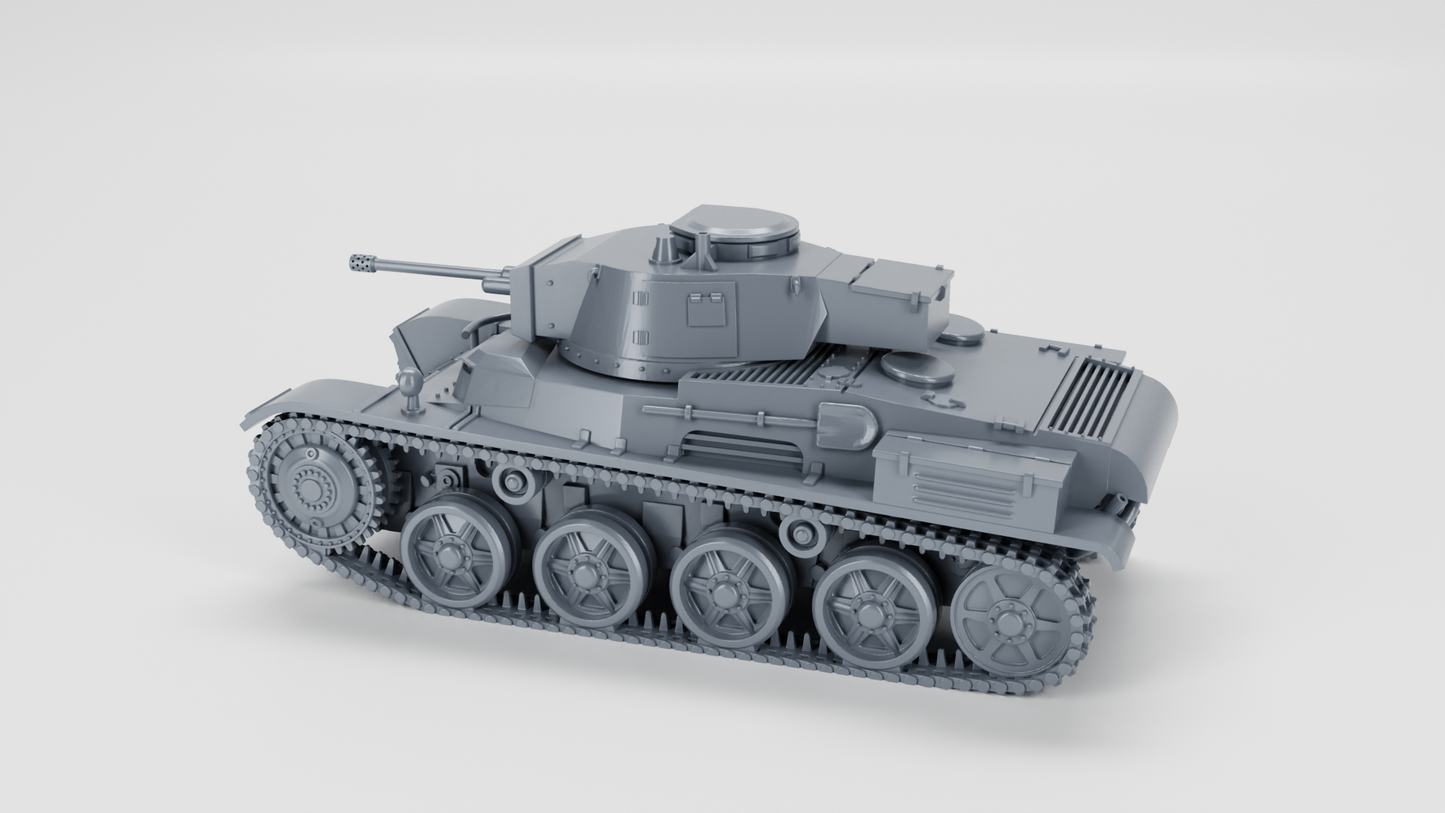 Light Tanks Toldi IIA 42M