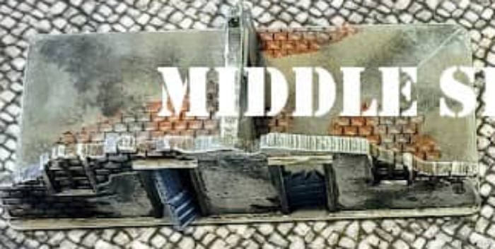 Urban Rubble Building (Double B) - 28mm