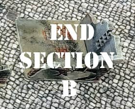 Urban Rubble Building (End B) - 28mm