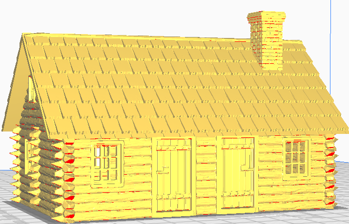 Fort William Henry - Barrack 1 15mm