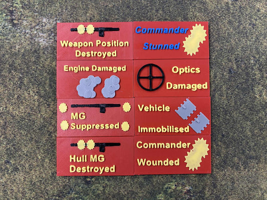Vehicle Markers - Chain of Command