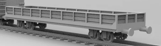 Train Carriage - Flat Wagon