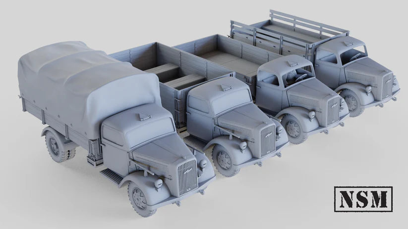 Opel Blitz Bench Seats