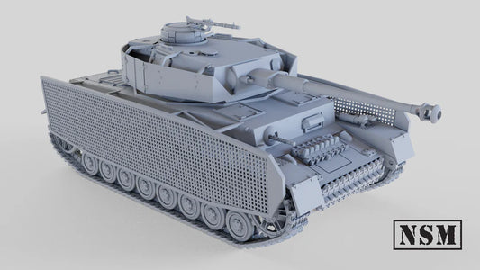 Panzer IV J late model w/mesh side skirts