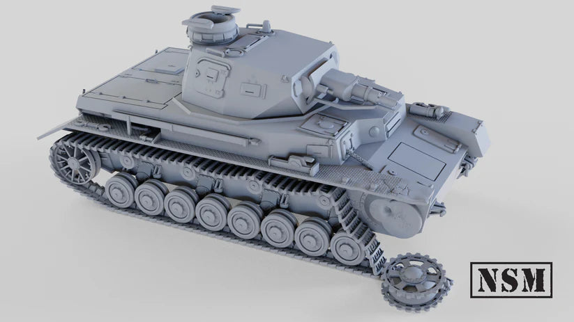 Panzer IV D - destroyed