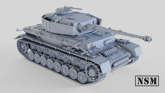 Panzer IV J early model w/solid side skirts