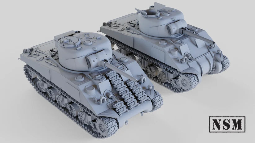 M4 Sherman Small Hatch Version - Late Production (Open hatch variant.)