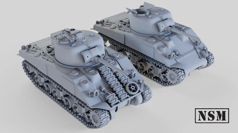 M4 Sherman Small Hatch Version - Mid Production (Open hatch variant.)
