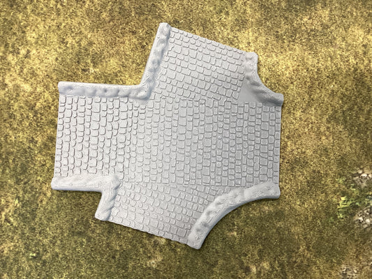 Road Section Bundle - w/embankment 75 degree 15mm