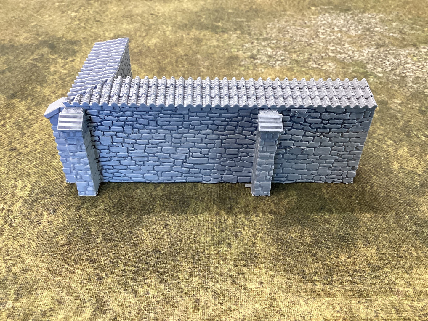 Tiled wall - Right Corner 28mm