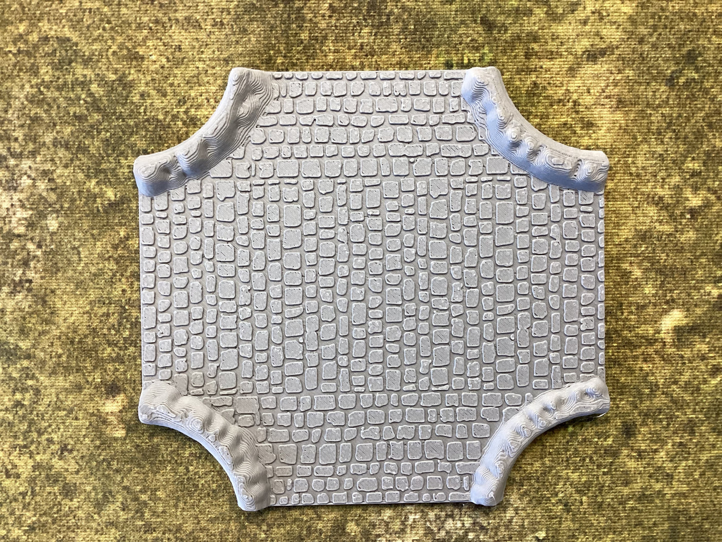 Road Section - Crossroad w/embankment 28mm