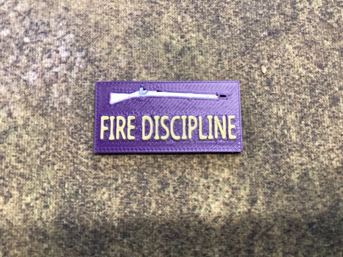 Fire Discipline order chit - General de Armee 2