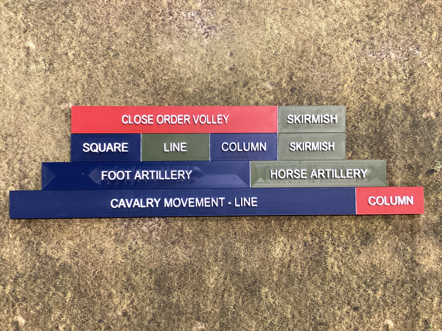 Measuring sticks - General de Armee 2