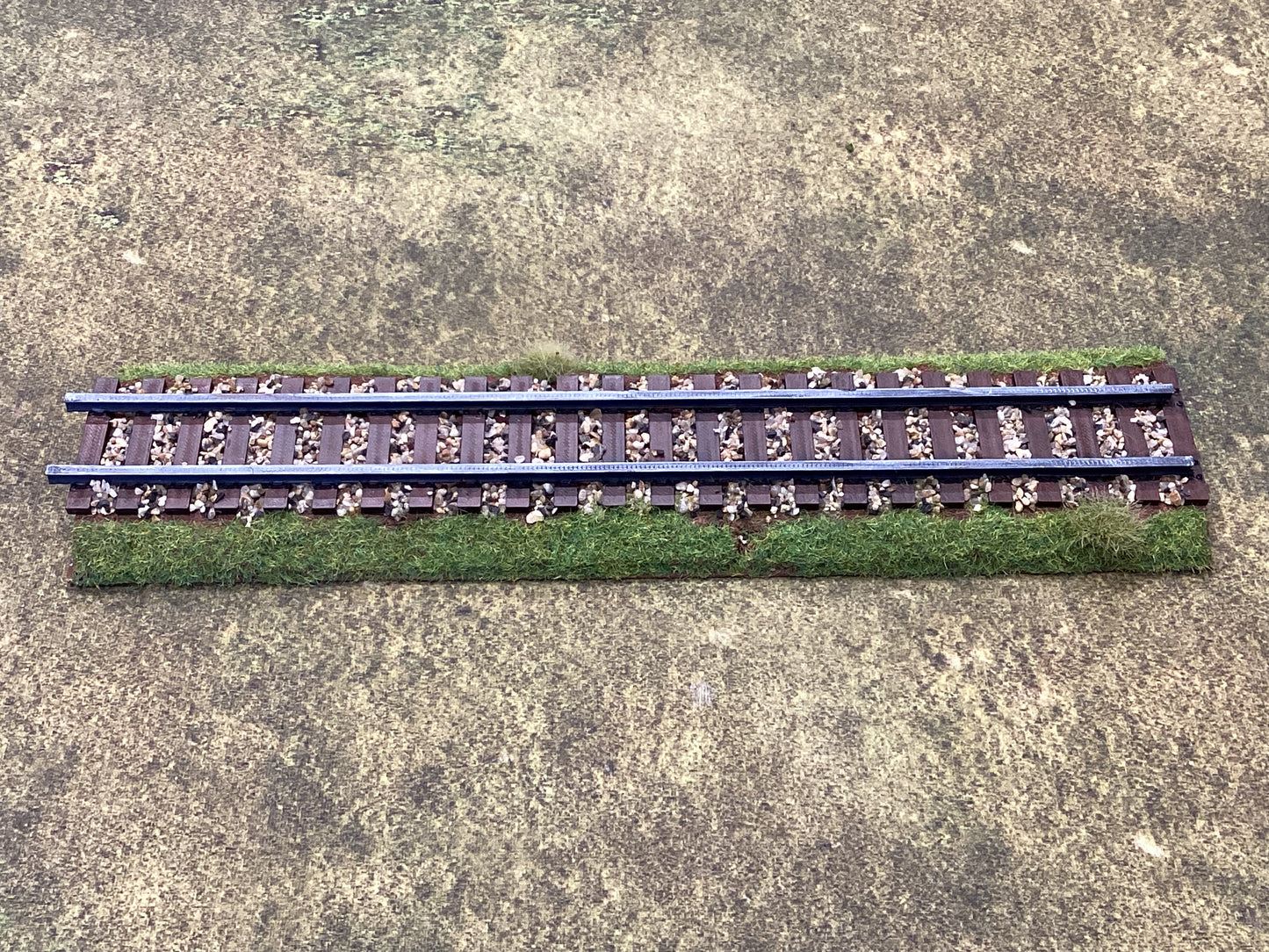 Rail Track Straight Section