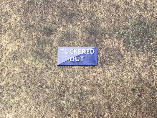 Tuckered Out order chit - Pickett's Charge