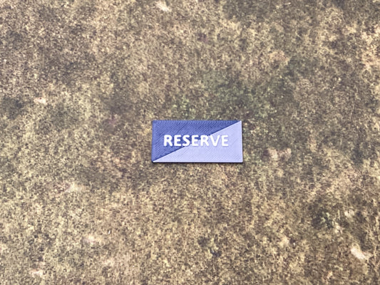 Reserve order chit - Pickett's Charge