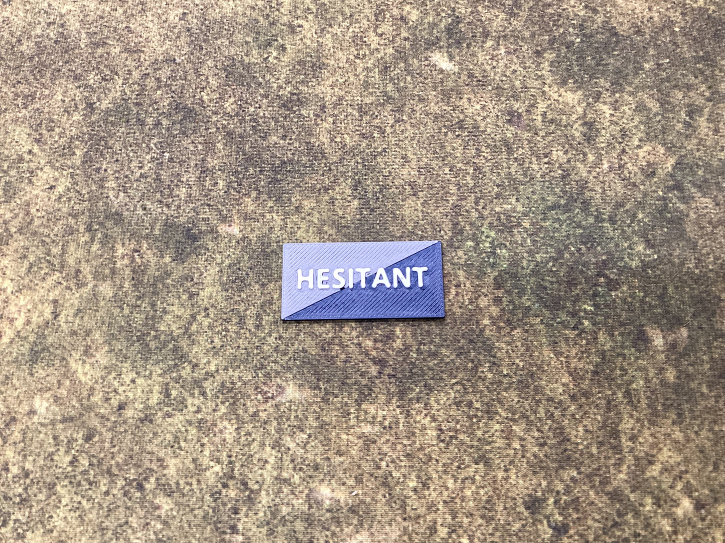 Hesitant order chit - Pickett's Charge