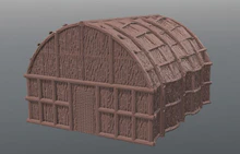 Iroqois Longhouse 15mm