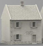 Medium House w/Centred Chimney