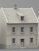 Medium House w/Single Dormer