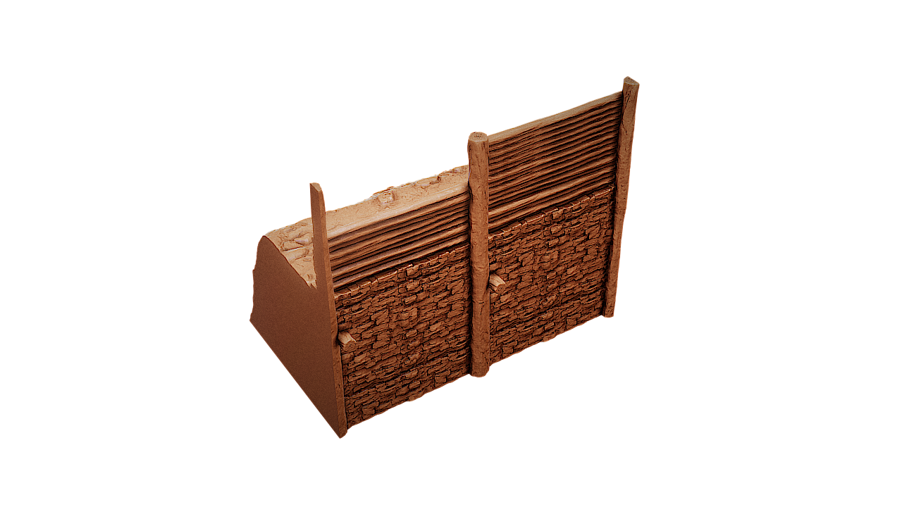 Murus Galicus Fortification - Middle Piece