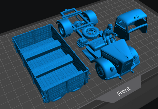 Opel Blitz Bench Seats