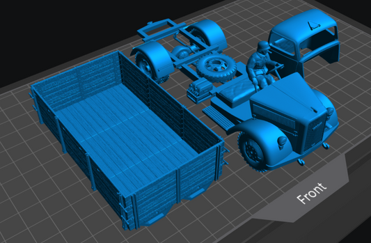 Opel Blitz High Tray