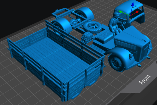 Opel Blitz Rail Tray