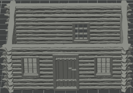 Fort Officers Barracks 15mm