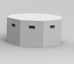 Pillbox - Hex design