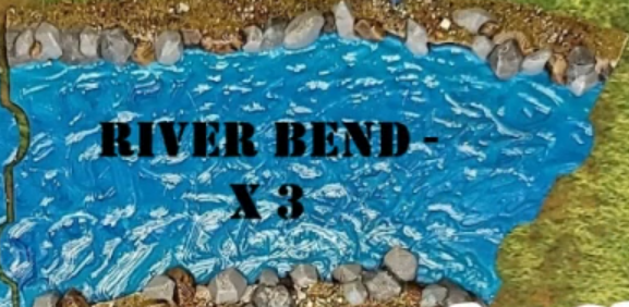 Interlocking River Section 30 degree Bends - 15mm