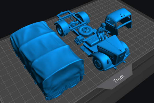 Opel Blitz Covered Tray