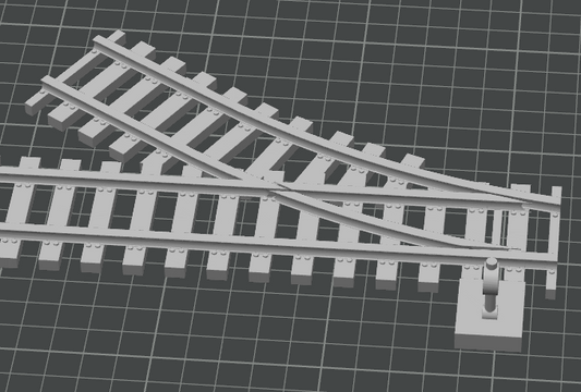 Railway Track - Right Switch