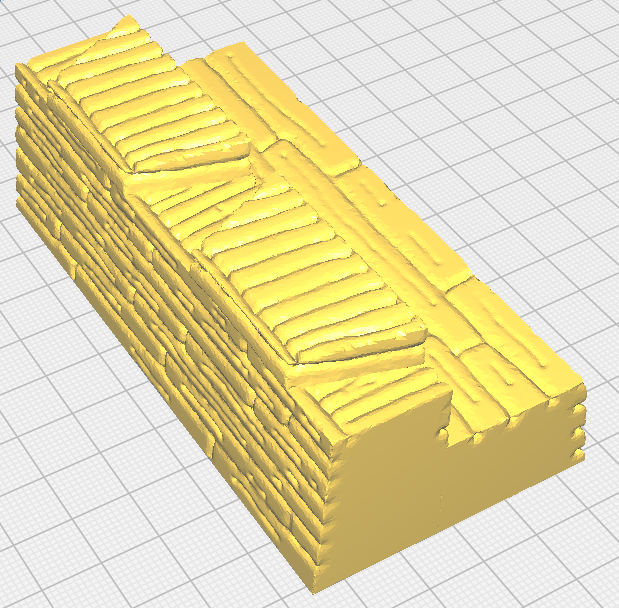 Fort William Henry - Wall Section 28mm