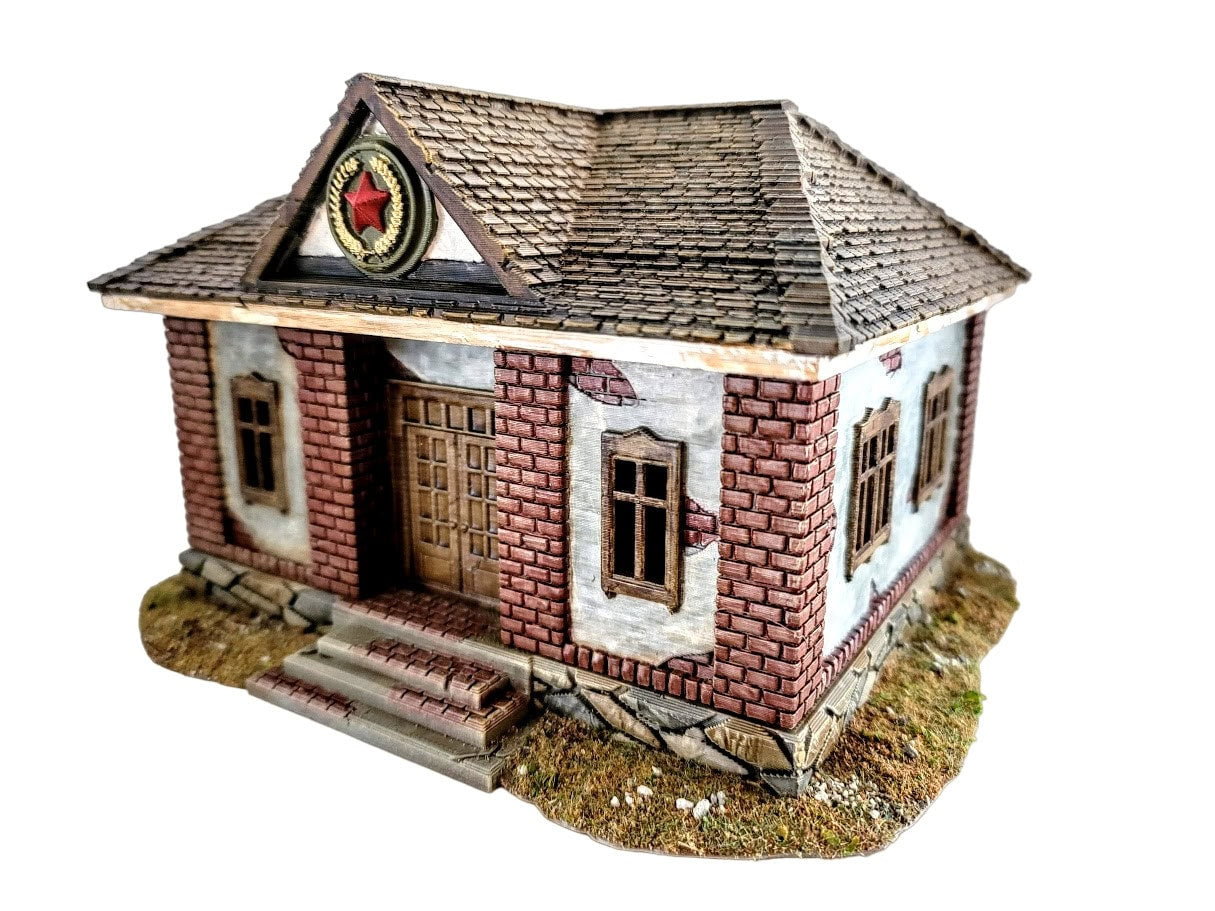 Admin/School House - 28mm