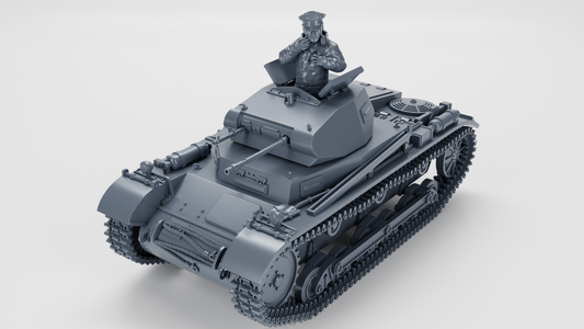 Panzer II A - Hatch Open