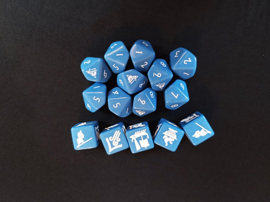 Thalassa Dice Set - Blue PREORDER