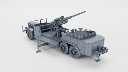 VOMAG 7 OR 660 with 8.8cm FlaK  (combat version)