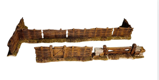Wattle fence - 28mm