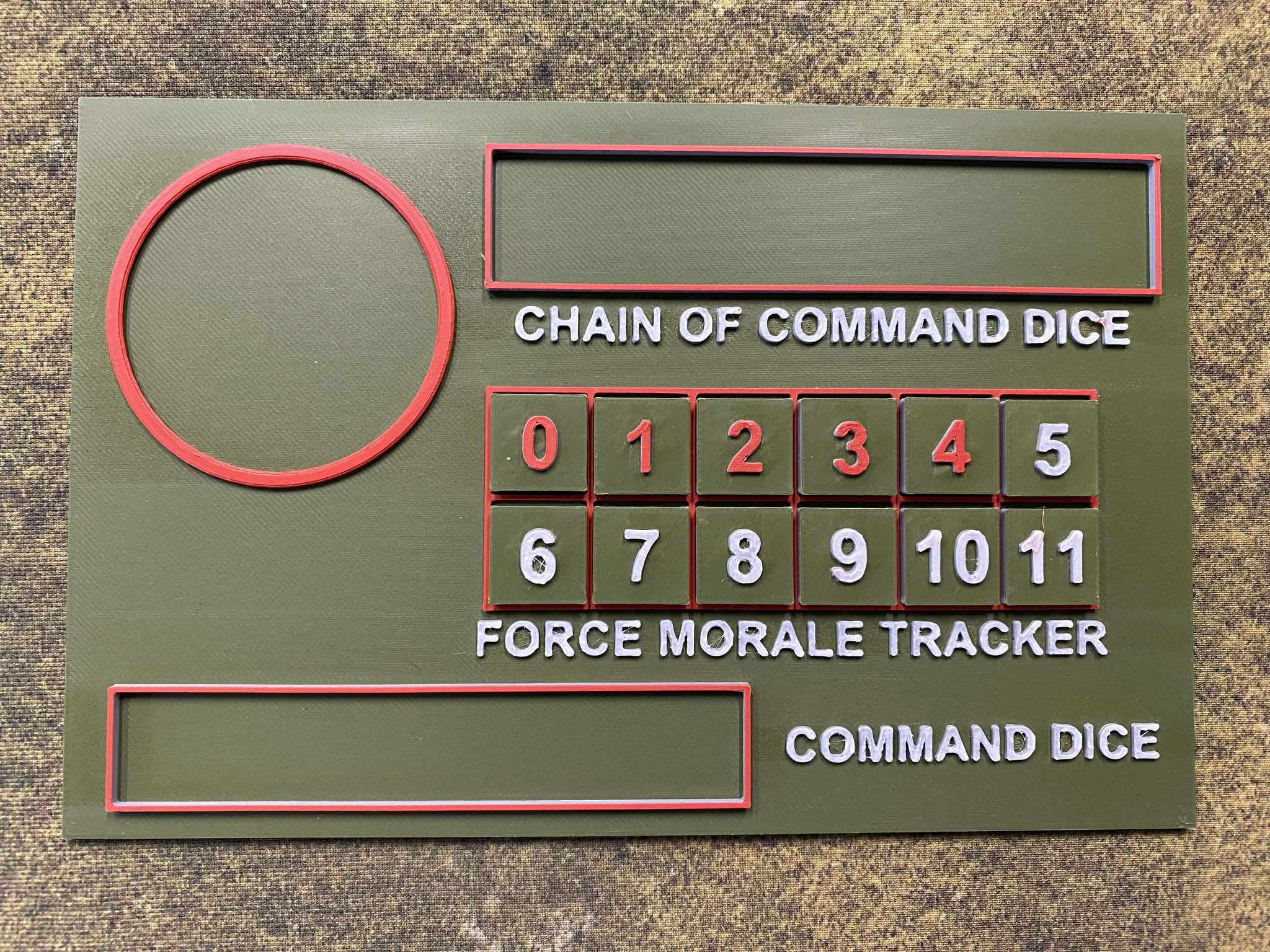 Dashboard - Chain of Command – TABLETOP BATTLEFIELD TERRAIN IN 3D
