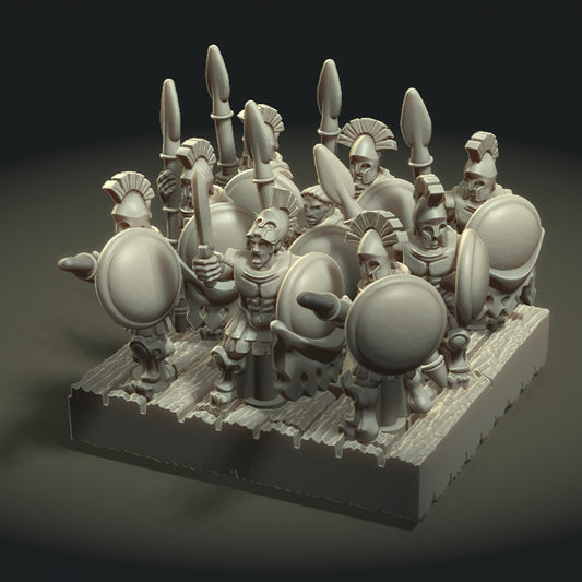 Hoplites w/base