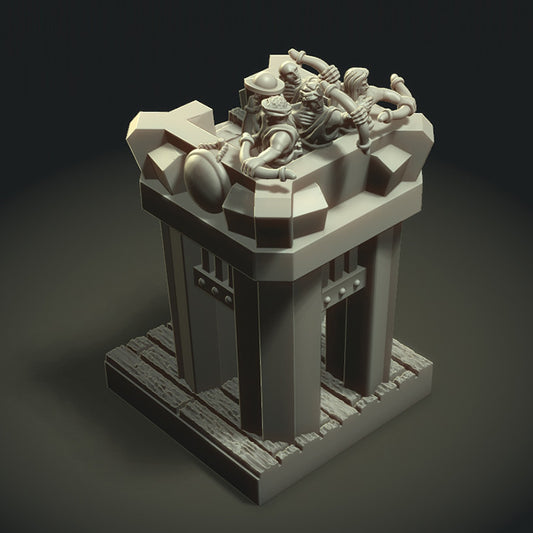 Archery Tower w/Archers